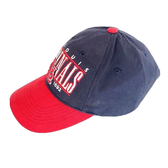 Vintage St. Louis Cardinals Baseball Cap Strapback Hat MLB Fan Favorite OSFM‎ - Picture 2 of 6